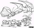 Πόκεμον ομάδα, συμπεριλαμβανομένων Bulbasaur, Butterfree, Golbat και Psyduck