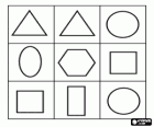 Παίξτε με το κιβώτιο σχήματα, να μάθουν να αναγνωρίζουν γεωμετρικά σχήματα