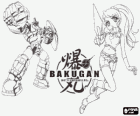 Julie και Subterra Bakugan της