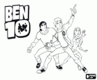 Ben, Gwen και Kevin, τα ανθρώπινα πρωταγωνιστές του Ben 10 Alien Force