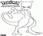 Mewtwo είναι ένα Pokémon σαν ένα μεγάλο bipedal της γάτας