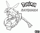 Rayquaza ζει στο στρώμα του όζοντος πάνω από τα σύννεφα και είναι σαν ένα μεγάλο φίδι δράκος