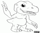 Agumon είναι ένα από τα κύρια digimon. Agumon είναι μια πολύ γενναία και διασκέδαση digimon