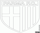 Έμβλημα του Πάρμα Φούτμπολ Κλαμπ, AC Πάρμα, Parma Associazione Calcio, η ιταλική ποδοσφαιρικής ομάδας