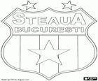 Ασπίδα του FC Στεάουα Βουκουρεστίου, Fotbal Club Steaua București, η ρουμανική λέσχη ποδοσφαίρου