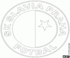 Έμβλημα της SK Σλάβια Πράγας, Sportovní klub Slavia Praha fotbal a.s., της Τσεχικής ποδοσφαιρικής ομάδας