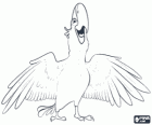 Blu είναι ένα macaw διασκέδαση και ο κύριος πρωταγωνιστής της ταινίας του Ρίο