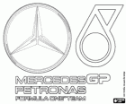 Λογότυπο της Mercedes GP Petronas F1 Team