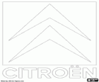 Παλιά το λογότυπο της Citroen, γαλλικά αυτοκίνητα μάρκας