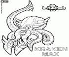 Kraken Max. Invizimals. Ένα γιγαντιαίο χταπόδι με μεγάλα δόντια
