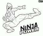 Power Ranger άλμα. Power Rangers Ninja Power