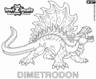 Dimetrodon. Invizimals Shadow Zone. Εντυπωσιακή ερπετό κυνηγός ο οποίος προέρχεται από την εποχή των δεινοσαύρων