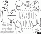 Labor Day ή Ημέρα της Εργασίας, πρώτη Δευτέρα του Σεπτεμβρίου στις ΗΠΑ γιορτάζεται ως το συμβολικό τέλος του μπάρμπεκιου οικογένεια καλοκαίρι