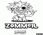 Zommer. Moshi Monsters. Ένα μικρό Φρανκενστάιν