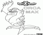 Orca Max. Invizimals Shadow Zone. Πνεύμα του το βαθύ όμορφο και παιχνιδιάρικο