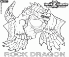 Rock Dragon. Invizimals Shadow Zone. Ροκ δράκοι ζουν σε κρατήρες των ηφαιστείων