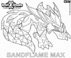 Sandflame Max. Invizimals Shadow Zone. Αυτά τα Invizimals έχουν προστατεύεται για αιώνες τους τάφους των Φαραώ