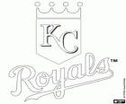 Kansas City Royals λογότυπο, ομάδας μπέιζμπολ της American League Division Κεντρική, πόλη του Κάνσας, Μισσούρι