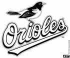 Baltimore Orioles λογότυπο, ομάδα μπέιζμπολ στην Ανατολή Division American League, Βαλτιμόρη, Μέριλαντ