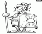 Ρωμαίος στρατιώτης τον ιδρώτα του φόβου όταν σκεφτόμαστε Αστερίξ και Οβελίξ