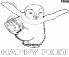 Μαμπλ, ο μικρός πιγκουίνος αρχίζει ο χορός. Happy Feet