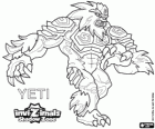 Yeti. Invizimals Shadow Zone. Ζουν Ο ισχυρός yetis κρυμμένο στο υψηλότερες κορυφές των Ιμαλαΐων