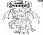 Skylander Spyro, ο δράκος είναι ένα δυνατό αντίπαλο που μπορεί να πετάξει και να πυροβολήσει φωτιά από το στόμα. Magic Skylanders