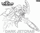 Dark Jetcrab. Invizimals The Lost Tribes. Crazy και κουτός πλάσματα που θέλουν να είναι οι αστροναύτες κινούνται με μικρές ρουκέτες