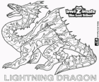 Lightning Dragon. Invizimals The Lost Tribes. Το δράκος invizimal κυριαρχεί η δύναμη των αστραπές και κεραυνούς