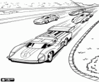 Αγωνιστικά αυτοκίνητα με το κύκλωμα Hot Wheels