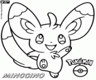 Minccino, κανονική Pokémon, Η εξέλιξή του είναι Cinccino