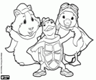 Wonder Pets, Το περίεργο κατοικίδια ζώα: Linny, Tuck και Ming Ming