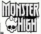 Monster High λογότυπο παζλ