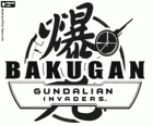 Bakugan Gundalian Invaders λογότυπο