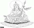 Βούδα Padmasambhava, ιδρυτής του σχολείου Nyingma ο θιβετιανός Βουδισμός. Guru Rinpoche