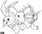 Digimon: Patamon, Agumon και Gabumon