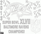 Βαλτιμόρη Baltimore Ravens σούπερ μπολ 2013 πρωταθλητές