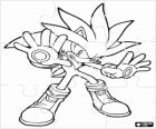 Παζλ Silver the Hedgehog, σκαντζόχοιρος που προέρχεται από το μέλλον