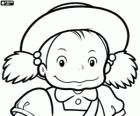 Mei Kusakabe, το κοριτσάκι από μου Totoro γείτονα
