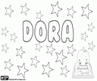 Dora, Ντόρα, το όνομα της ελληνικής καταγωγής, που προέρχονται από Dorothea ή Θεοδώρα. Η σημασία του είναι δώρο του Θεού