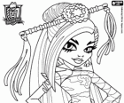 Jinafire Long, φοιτητής από την Monster High