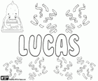 Lucas, το όνομα της ελληνικής καταγωγής. Προέρχεται από την ελληνική  Λουκάς