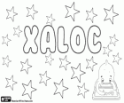Xaloc, Καταλανικά όνομα. Προέρχεται από την αραβική, shaluq, το όνομα του ανέμου προέρχονται από νοτιοανατολικά
