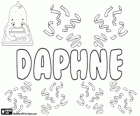 Daphne, Δάφνη, το όνομα της ελληνικής καταγωγής. Όνομα του μια νύμφη που μεταμορφώθηκε σε ένα δέντρο δάφνης
