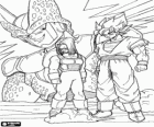 Τρεις χαρακτήρες από τις περιπέτειες του Dragon Ball