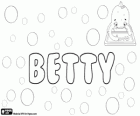 Betty, υποκοριστικό για ονόματα όπως Ελισάβετ και Βηθανία