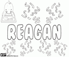 Reagan, όνομα γαελικό προέλευσης. Παραλλαγή του Regan. Reagan, όνομα γιούνισεξ