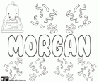 Morgan, το όνομα της κελτικής καταγωγής. Morgan είναι ένα όνομα που χρησιμοποιείται τόσο για γυναίκα και άνδρα σε διάφορες γλώσσες