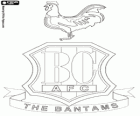 Λογότυπο του Μπράντφορντ Σίτι. The Bantams