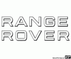 Λογότυπο του Range Rover, πολυτελές SUV αυτοκίνητο του Ηνωμένου Βασιλείου